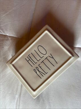 Rae Dunn Hello Pretty Ceramic Tray